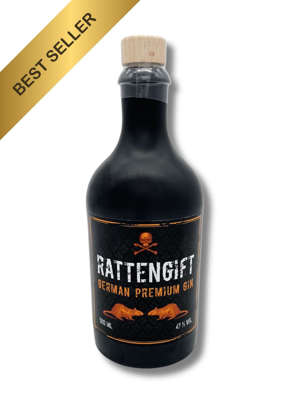 Bestseller Rattengift Gin Zitrus – Premium Zitrus-Gin aus Hameln, exklusiv bei Dreyer Confiserie erhältlich.