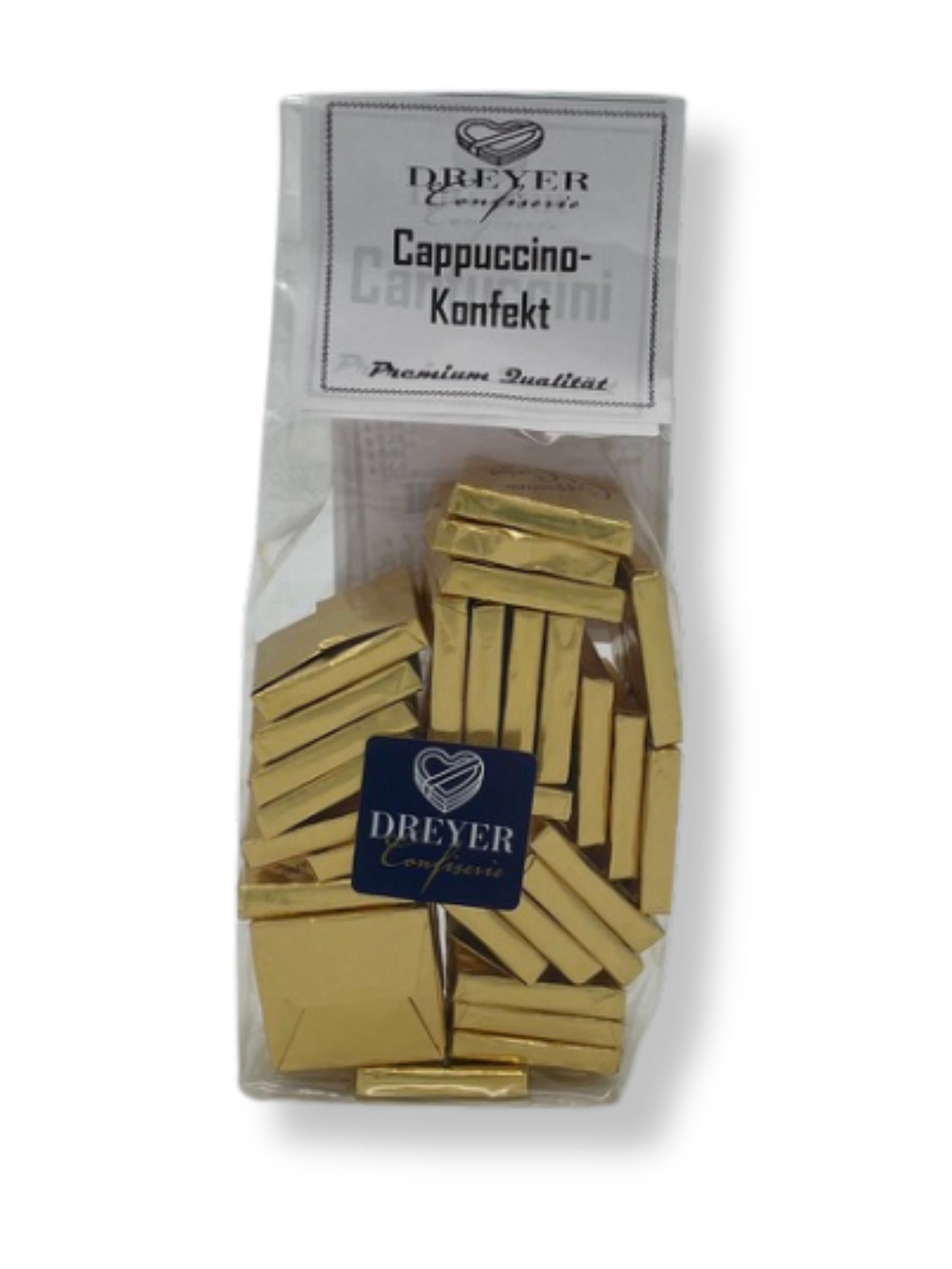 Cappuccino-Konfekt mit feiner Kaffeenote – Spezialität der Dreyer Confiserie aus Hameln.