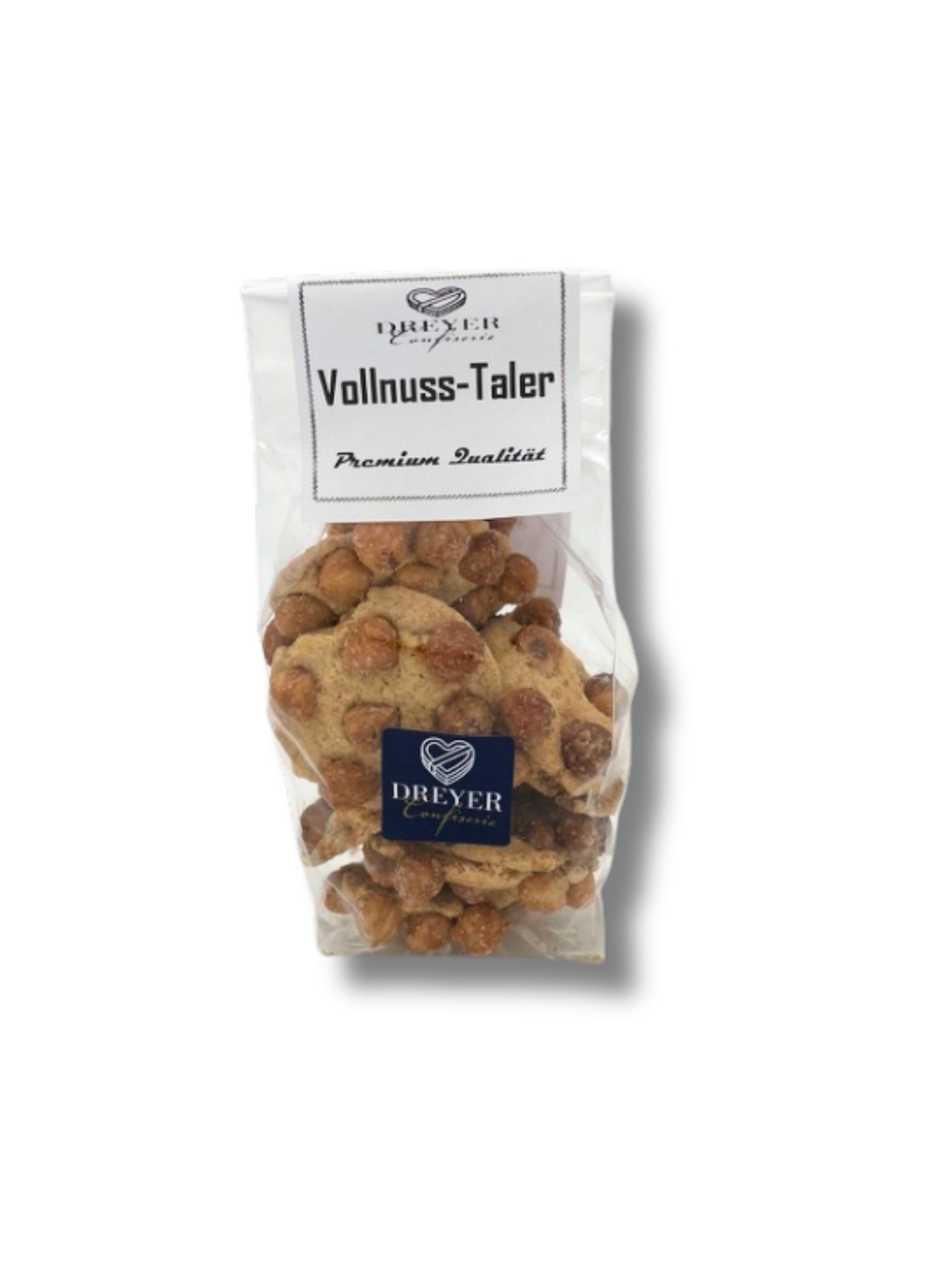 Dreyer Confiserie Vollnuss-Taler – Buttergebäck mit ganzen Haselnüssen aus Hameln.