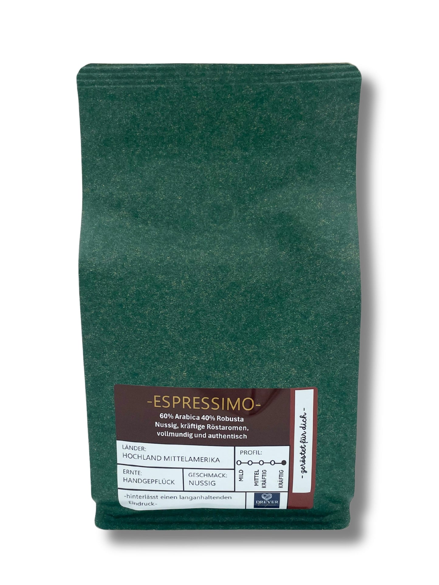 Dreyer Confiserie Espressimo – kräftiger Espresso 500g.