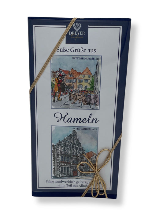 Pralinen mit Alkohol 125g – Feine Auswahl von Dreyer Confiserie Hameln.