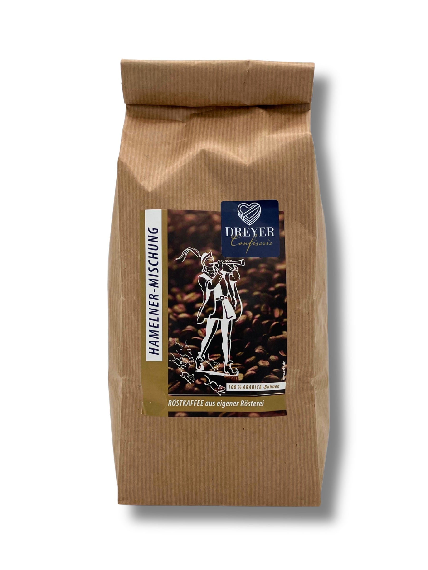 Hamelner Kaffeemischung – 500g milder Hochlandkaffee aus 100 % Arabica.