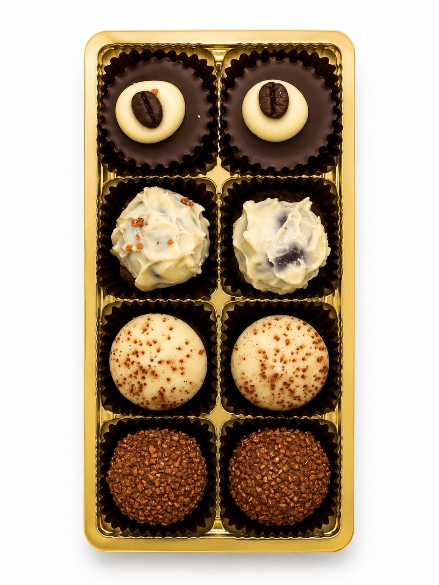 Produktbild von Kaffeeglück Pralinenmischung mit Alkohol 100g Dreyer Confiserie