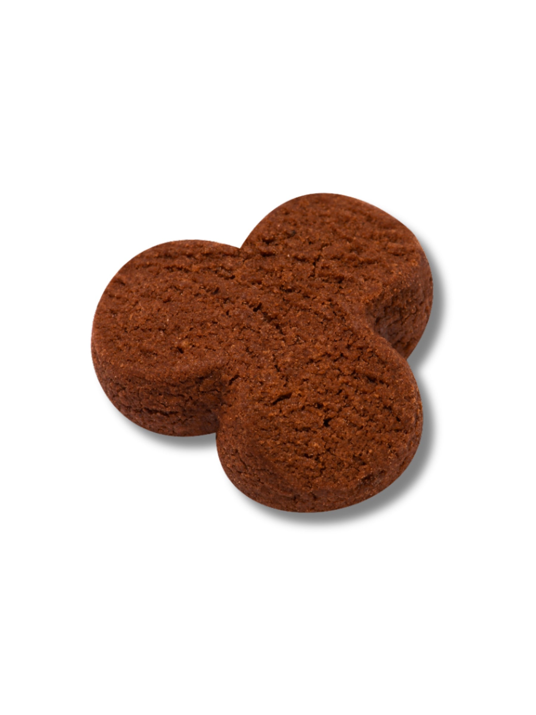 Traditionelles Buttergebäck in Kleeblattform mit Kakao – mürbes Feingebäck aus Hameln.