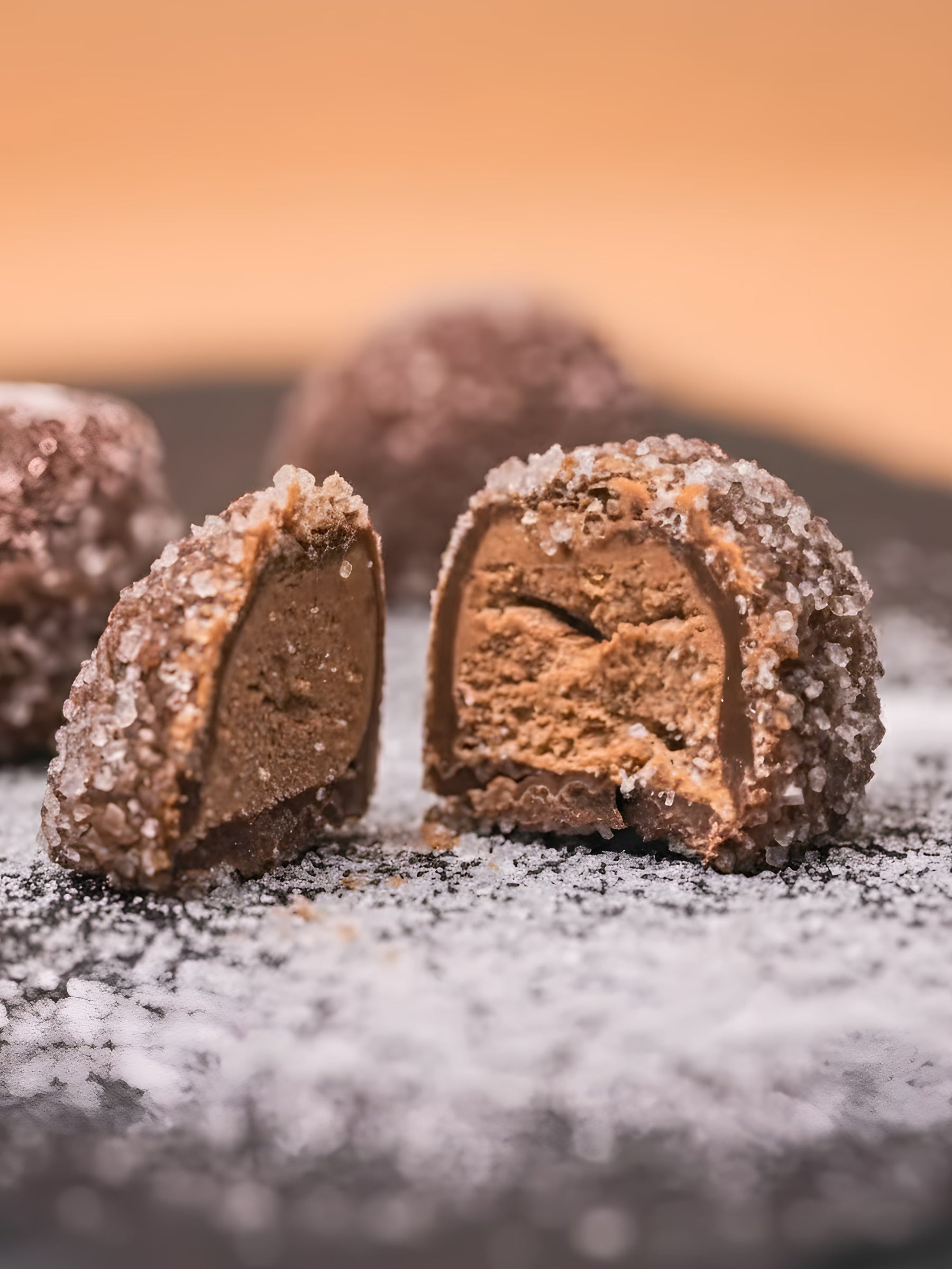 Produktbild Leysieffer „Die Himmlischen“ Duett 180 g – feine Schokoladen-Trüffel.