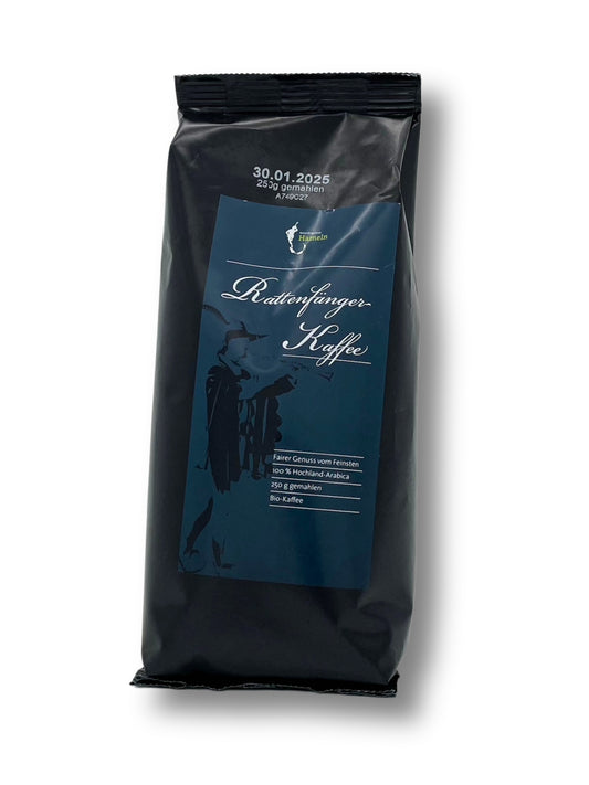 Rattenfänger Kaffee gemahlen – Fairtrade Bio-Kaffee exklusiv aus Hameln.