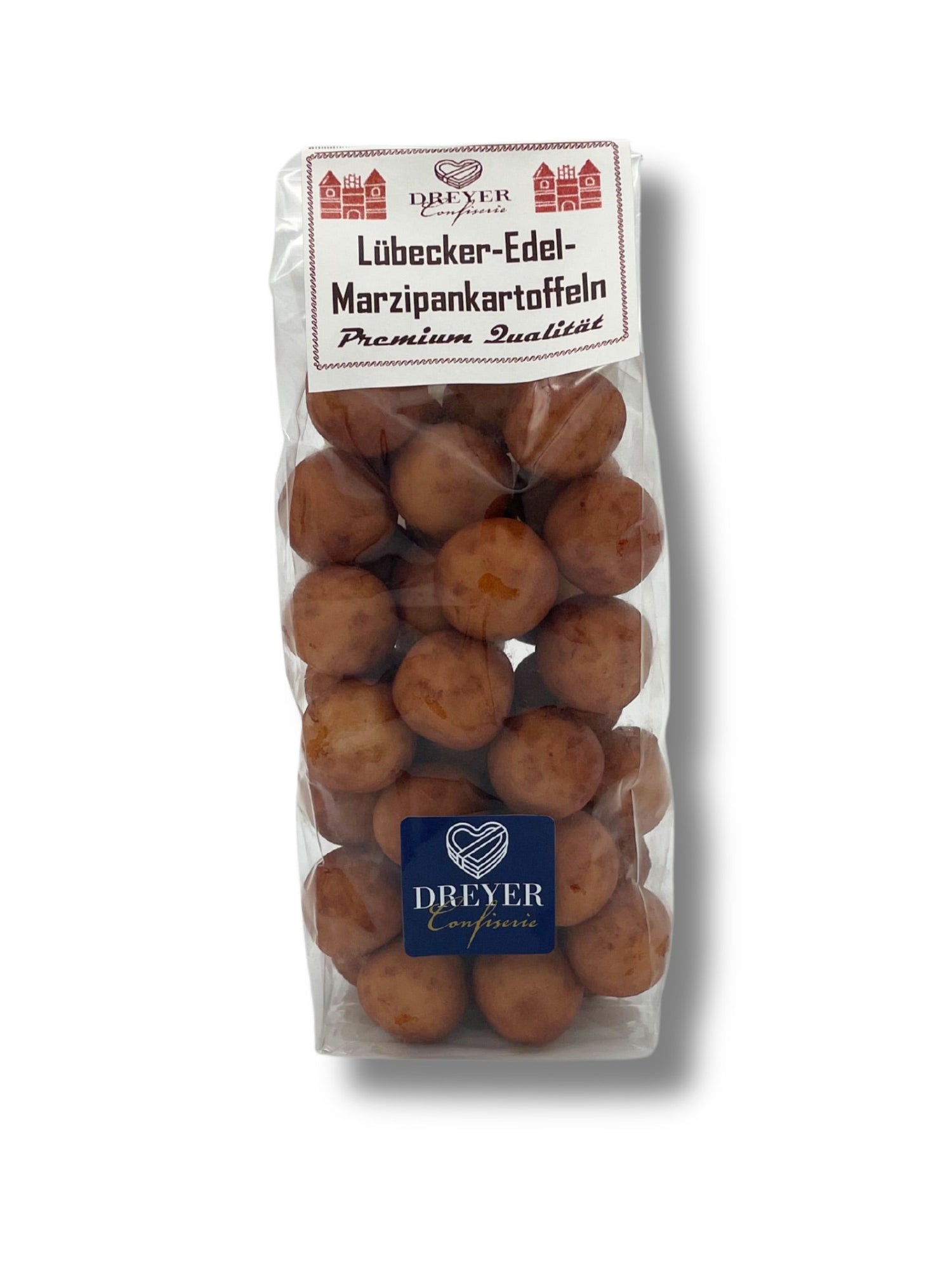 Handgefertigte Marzipan- und Nougatspezialitäten aus der Confiserie Dreyer in Hameln – inklusive der berühmten Marzipanratte „Gruß aus Hameln“ als Hommage an den Rattenfänger.