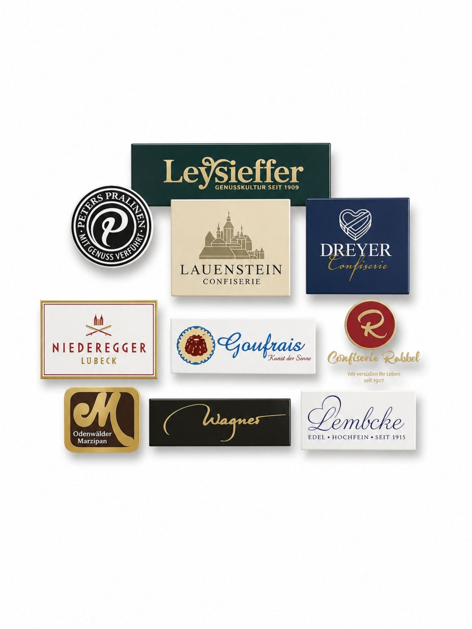 Marken Kateogrie in der Dreyer Confiserie
