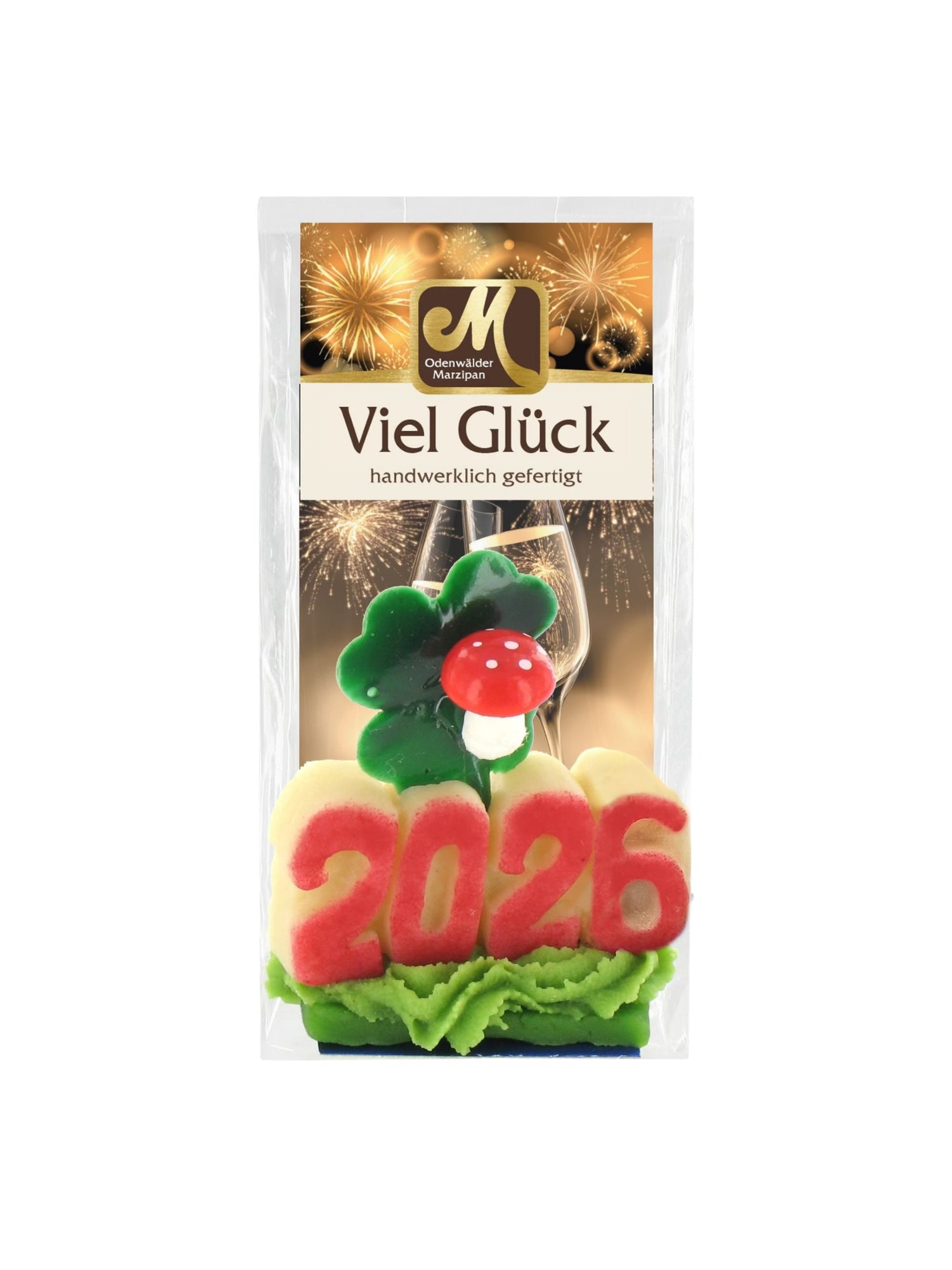 Silvester Glücksbringer aus Marzipan von Weibler, Niederegger und Odenwälder Marzipan: Schweinchen, Kleeblätter und süße Figuren zum Jahreswechsel erhältlich in der Dreyer Confiserie aus der Rattenfängerstadt Hameln.
