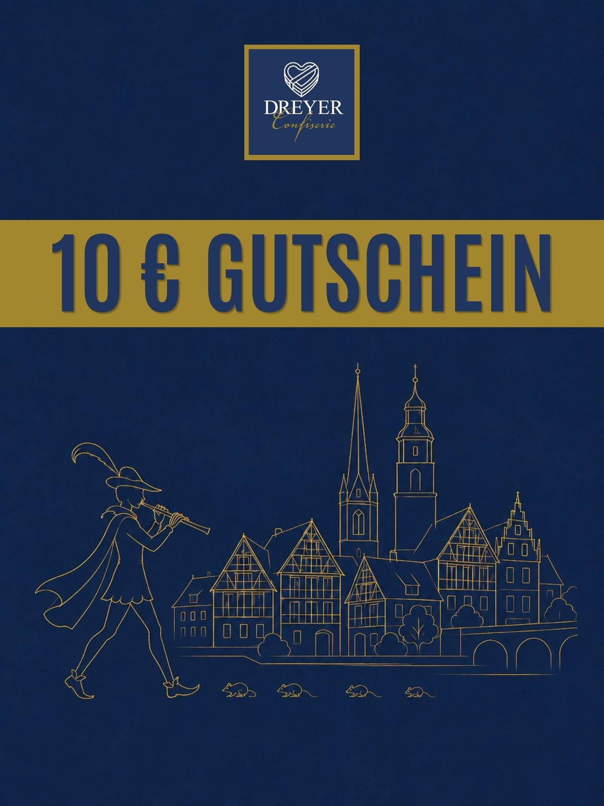 10 Euro Gutschein Dreyer Confiserie