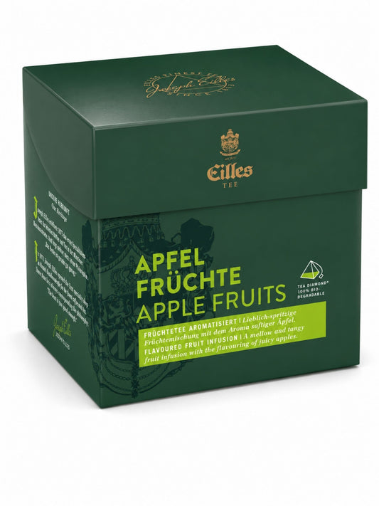 Apfelfrüchte Tea Diamond 20er Box 80g EILLES aromatisierter Früchtetee