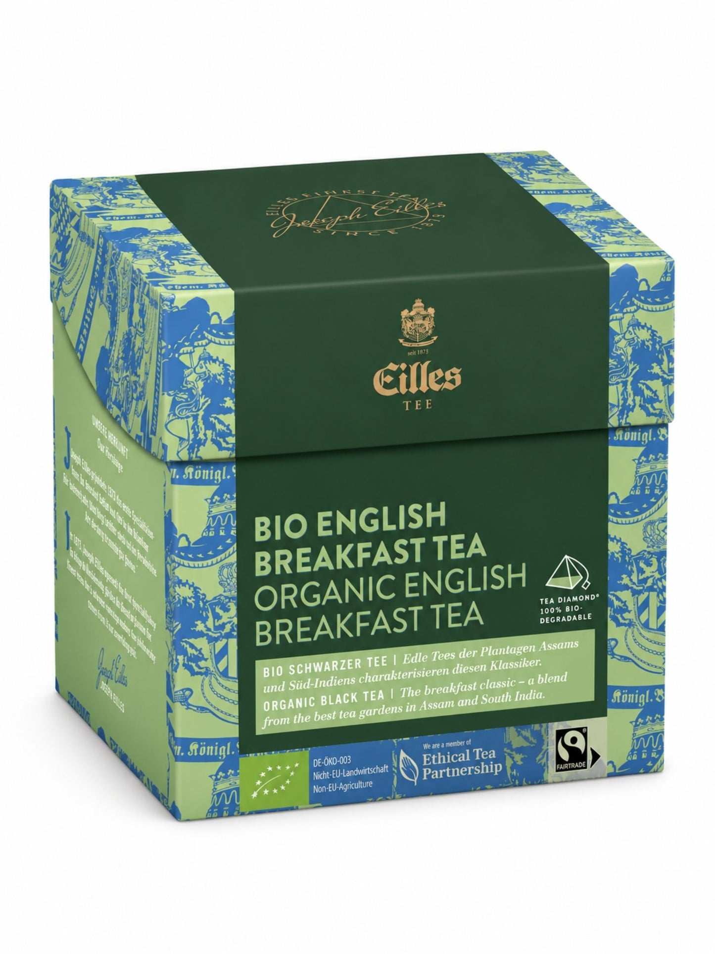 BIO English Breakfast Tea Diamond 20er Box 50g EILLES Bio Schwarzer Tee