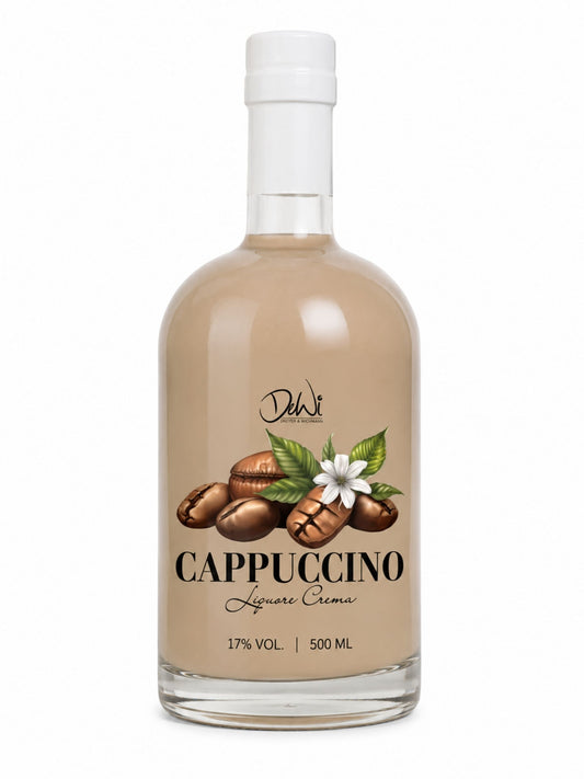 Cappuccino Likör 17% Vol. 500ml DeWi