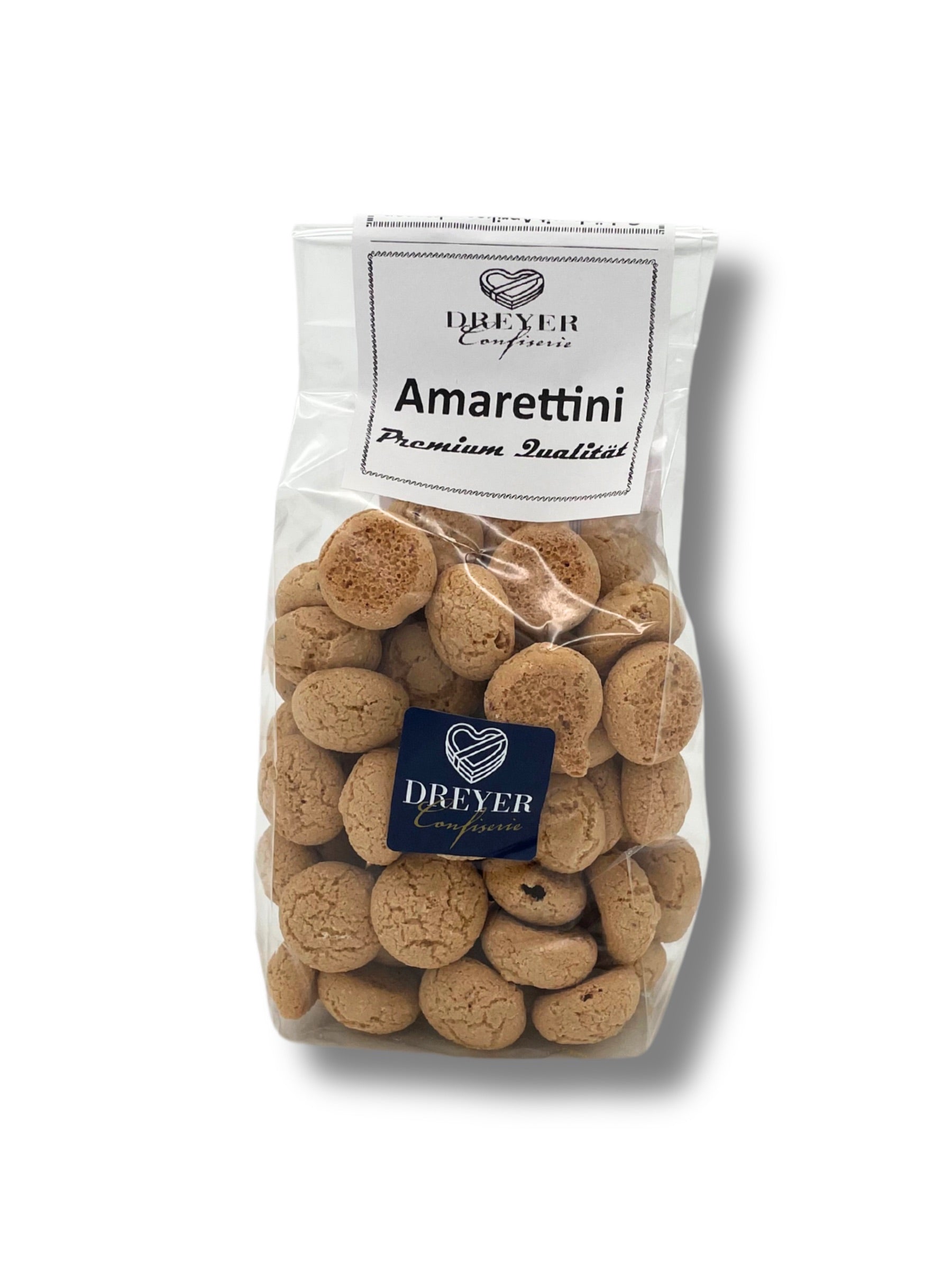 Dreyer Confiserie Amarettini – italienisches Mandelgebäck mit Aprikosenkernen