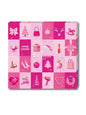 Niederegger Adventskalender Mini – pink Glamour 177 g – Adventskalender mit 24 Marzipan-Minis in Vollmilch- und Zartbitterschokolade, erhältlich in der Dreyer Confiserie in der Rattenfängerstadt Hameln.
