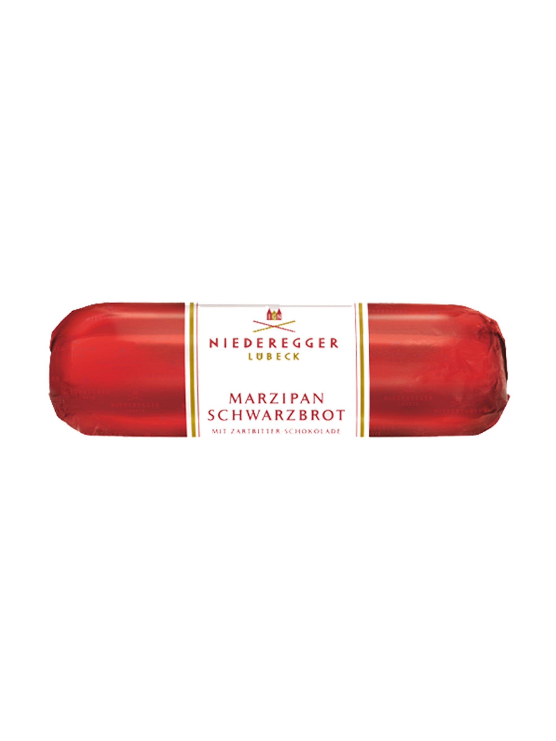 Niederegger Marzipan Schwarzbrot 75 g – Klassiker aus Marzipan mit edler Zartbitter-Schokolade, erhältlich in der Dreyer Confiserie in der Rattenfängerstadt Hameln.