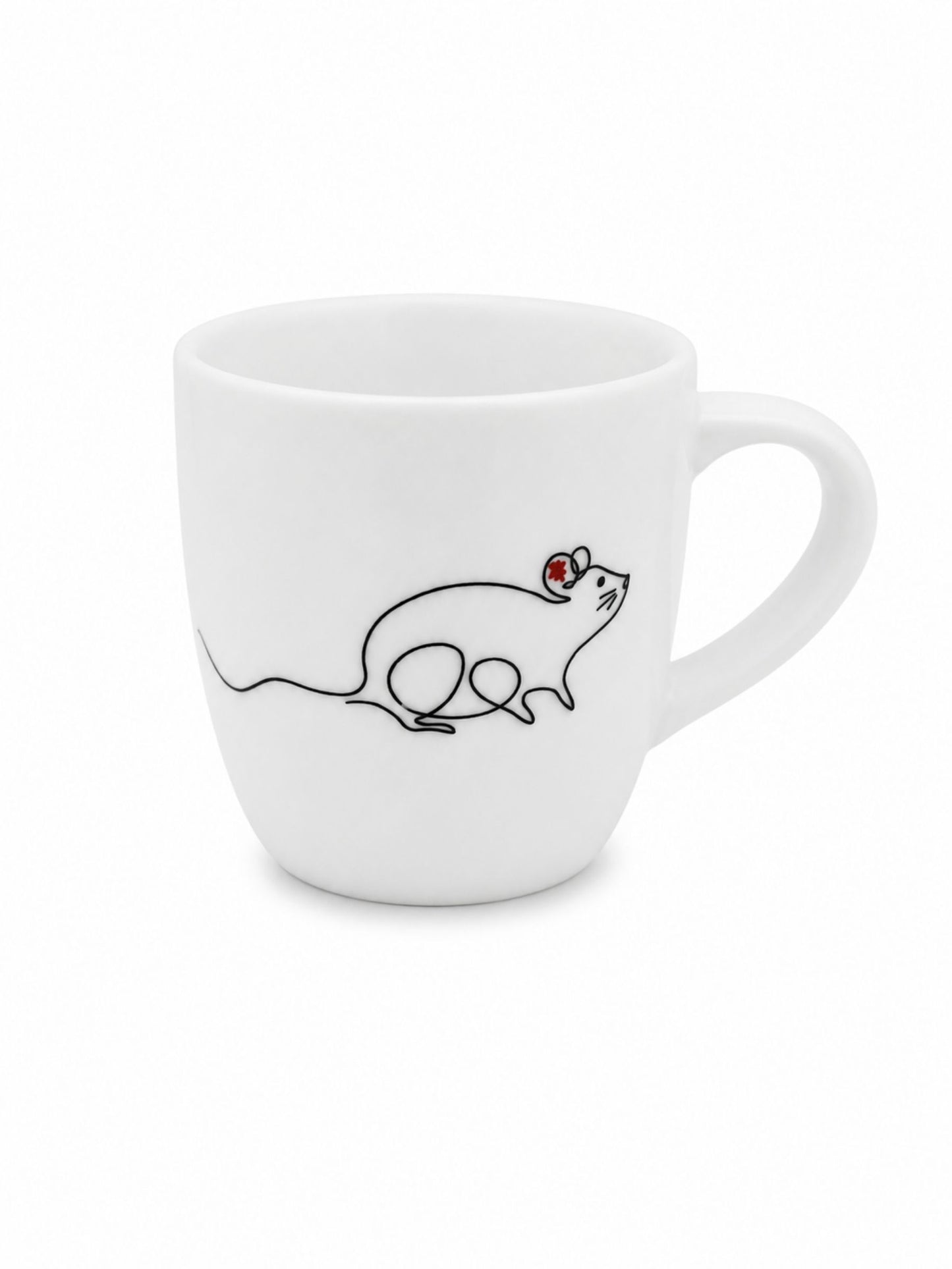 Espresso Tasse Hameln 90ml mit Rattenmotiv