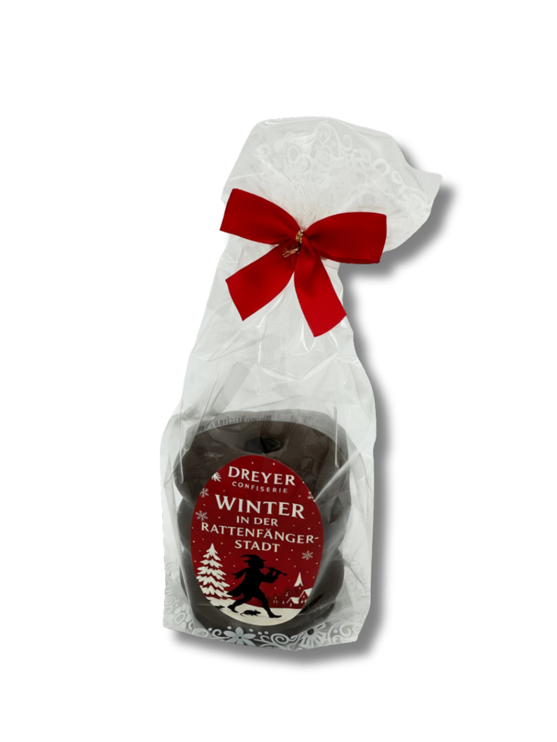 Grand-Cru Baumkuchen Zartbitter 150 g – handgefertigter Baumkuchen mit feiner Zartbitterschokolade, erhältlich in der Dreyer Confiserie in der Rattenfängerstadt Hameln.