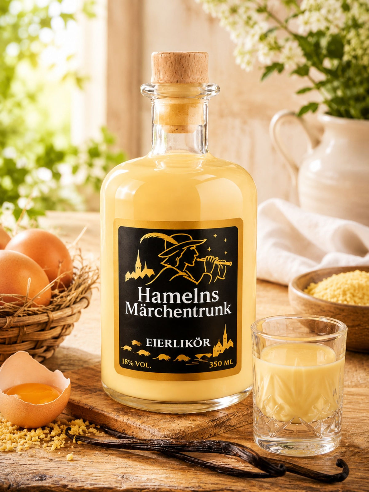 Hamelns Märchentrunk Eierlikör 350ml 18% Vol