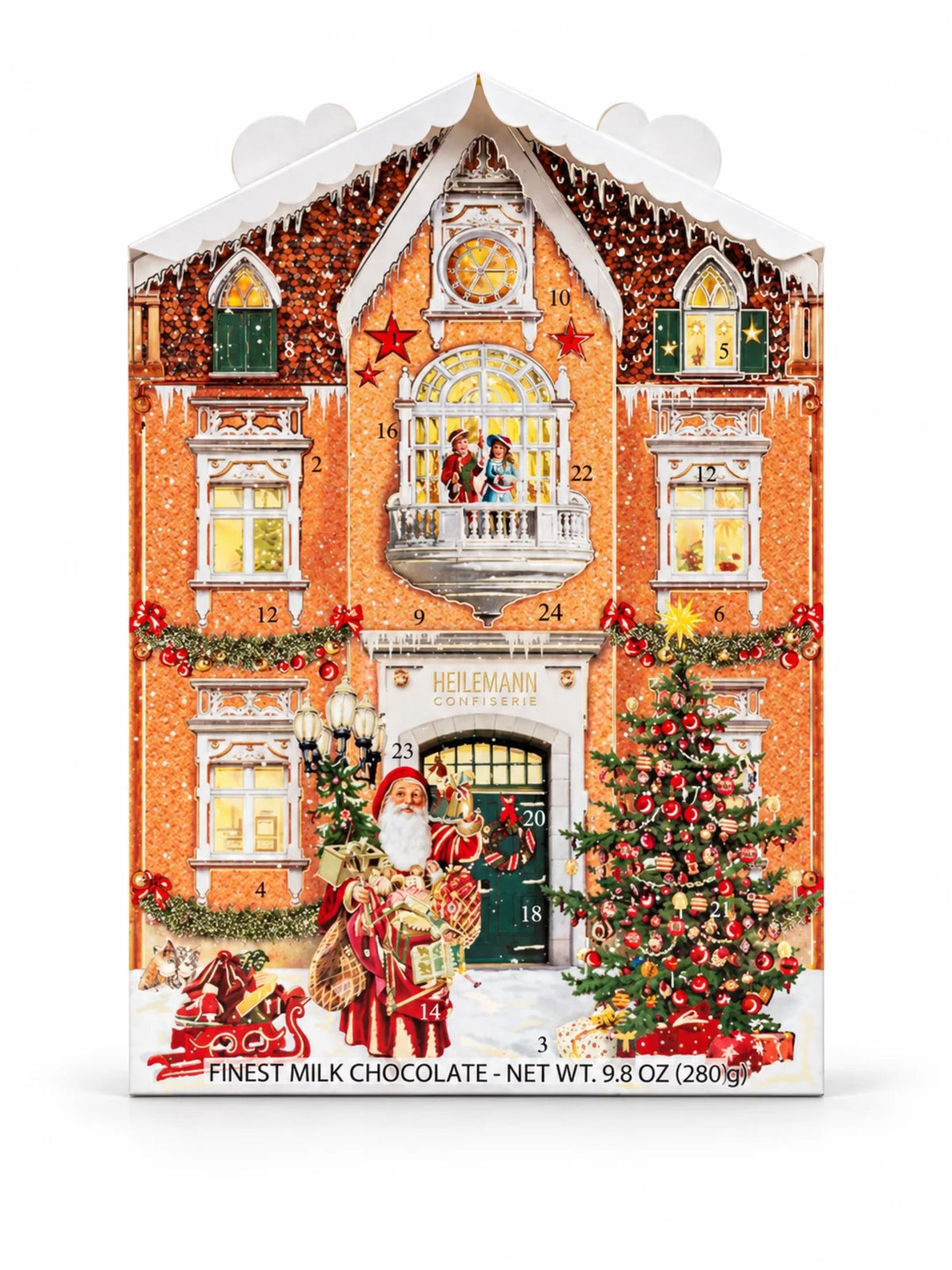 Adventskalender mit Dach 280g von Heilemann 