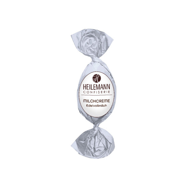 Heilemann Milchcreme-Osterei – Edelvollmilchschokolade mit cremiger Füllung ohne Alkohol, erhältlich in der Confiserie Dreyer in der Rattenfängerstadt Hameln.