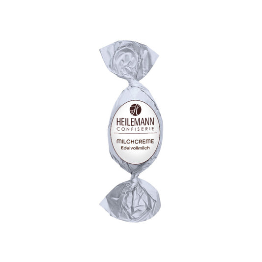 Heilemann Milchcreme-Osterei – Edelvollmilchschokolade mit cremiger Füllung ohne Alkohol, erhältlich in der Confiserie Dreyer in der Rattenfängerstadt Hameln.