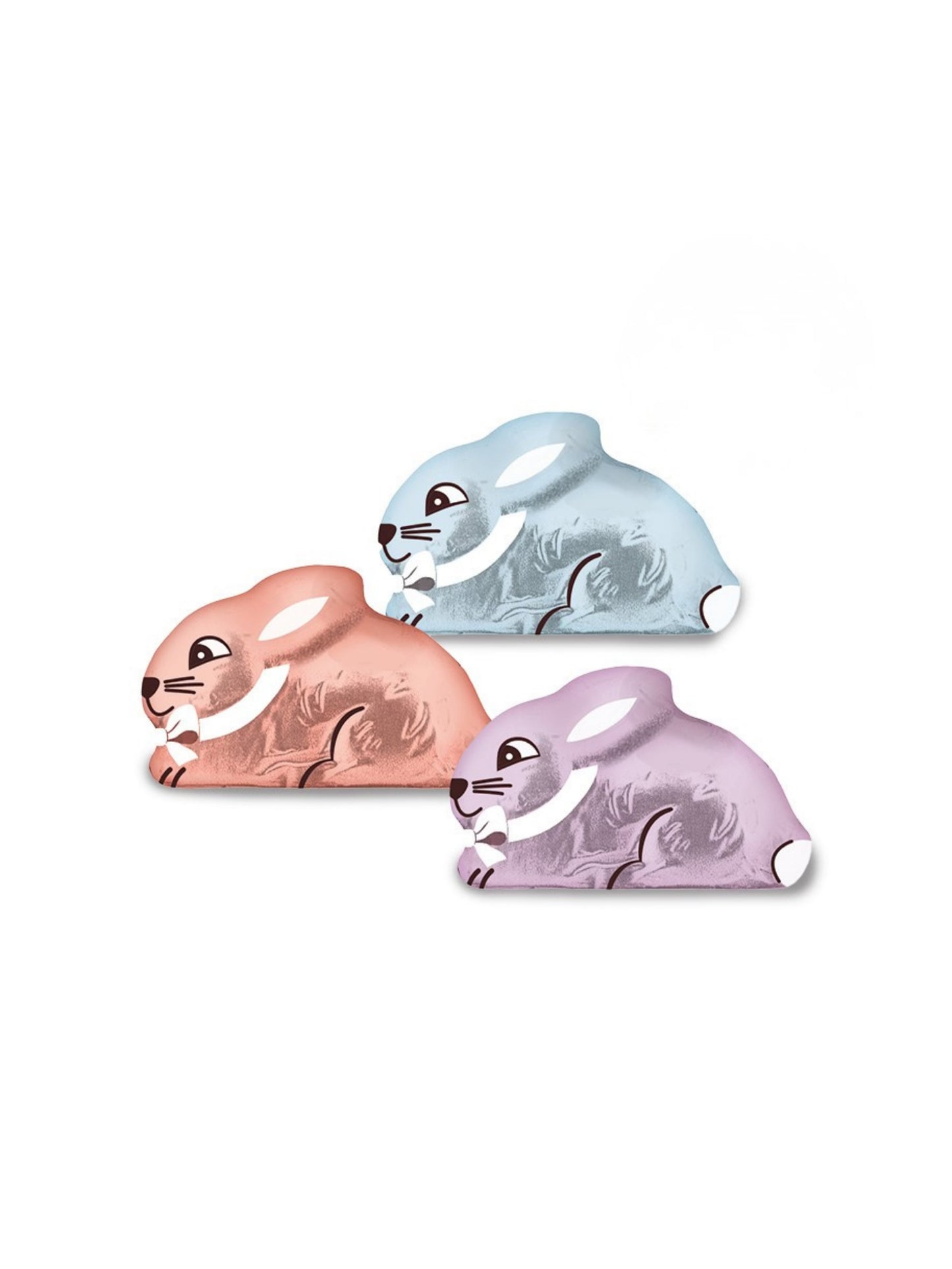 Heilemann Osterhäschen Vollmilch sortiert 10g aus Edelvollmilchschokolade in verschiedenen Farben erhältlich in der Dreyer Confiserie aus der Rattenfängerstadt Hameln.