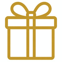 Festively wrapped presents
