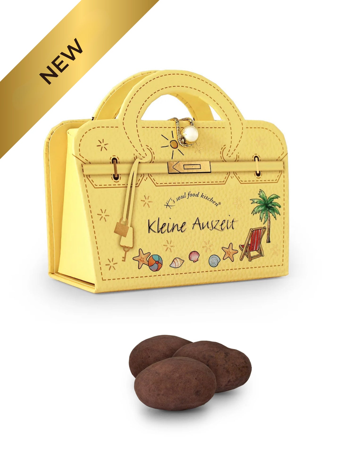 Kleine Auszeit Sahne Kakao Mandeln 50g von K's Soul Food Kitchen.