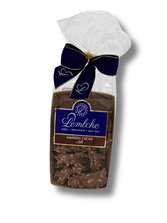 Lembcke Mandini Cacao Milk – Knuspriges Mandelgebäck mit Vollmilchschokolade