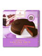 Niederegger Marzipan Torte Schwarzwälder Kirsche 185 g – feines Kakao-Marzipan mit Kirschfüllung und Zartbitterschokolade, erhältlich bei Dreyer Confiserie Hameln.