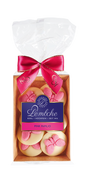 Lembcke Pink Papilio – Praline aus weißer Schokolade mit edler Füllung.