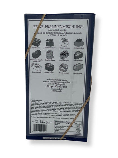 Hochwertige Pralinenmischung mit Alkohol aus der Rattenfängerstadt Hameln.