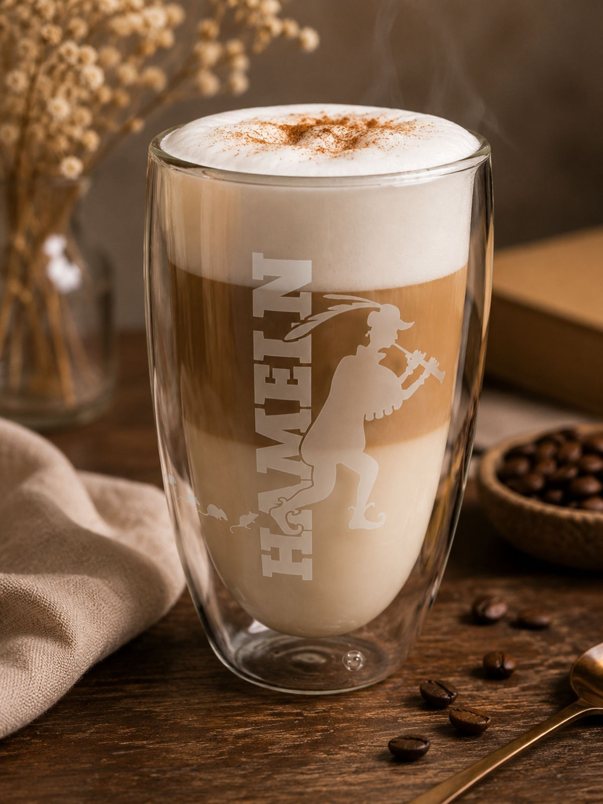 Latte-Macchiato-Glas Hameln 350ml – Dreyer Confiserie