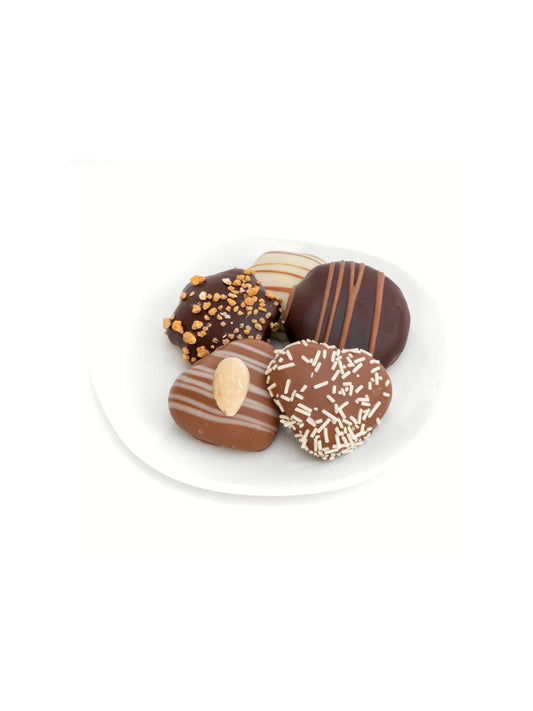 Nahaufnahme Produkte Honigkuchen-Mischung 100 g von Peters Pralinen – edles Weihnachtsgebäck.