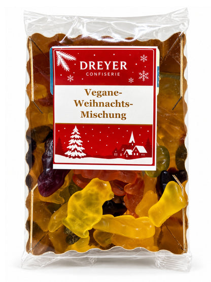 Veganes Fruchtgummi Weihnachten 150g von der Dreyer Confiserie